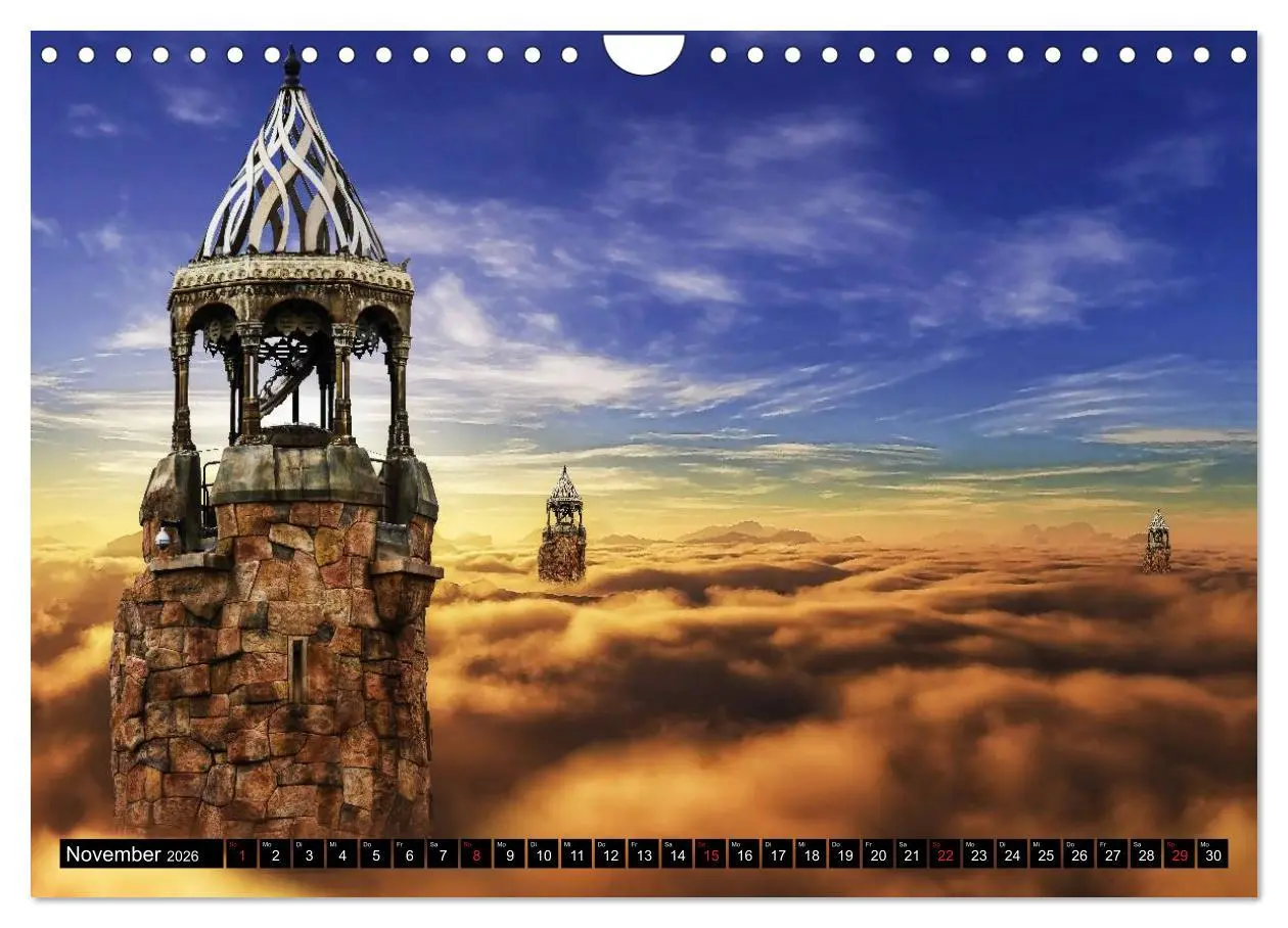 Bild: 9783516049299 | Traum und Fantasy. Reise durch surreale Wunderwelten (Wandkalender...