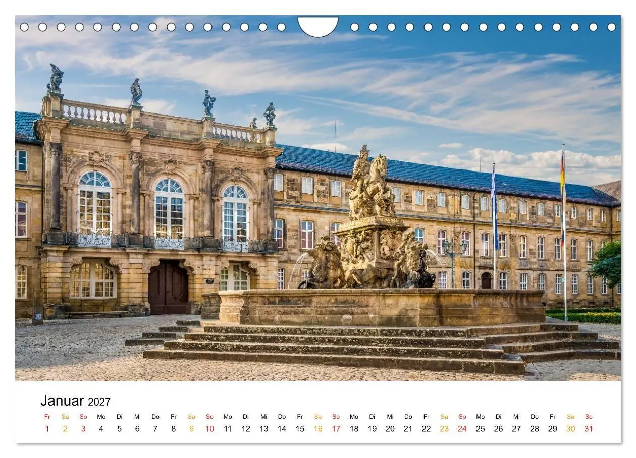 Bild: 9783594409299 | Bayern - Traumhafte Schlösser und Parks (Wandkalender 2027 DIN A4...