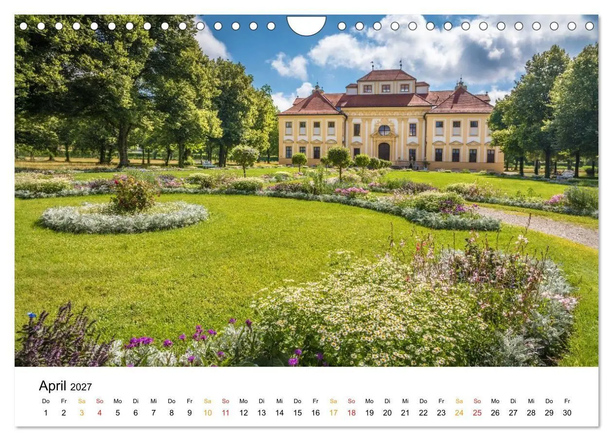 Bild: 9783594409299 | Bayern - Traumhafte Schlösser und Parks (Wandkalender 2027 DIN A4...