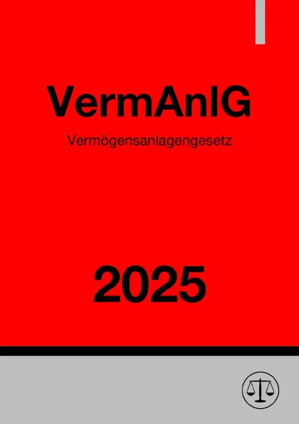 Cover: 9783819089299 | Vermögensanlagengesetz - VermAnlG 2025 | Ronny Studier | Taschenbuch