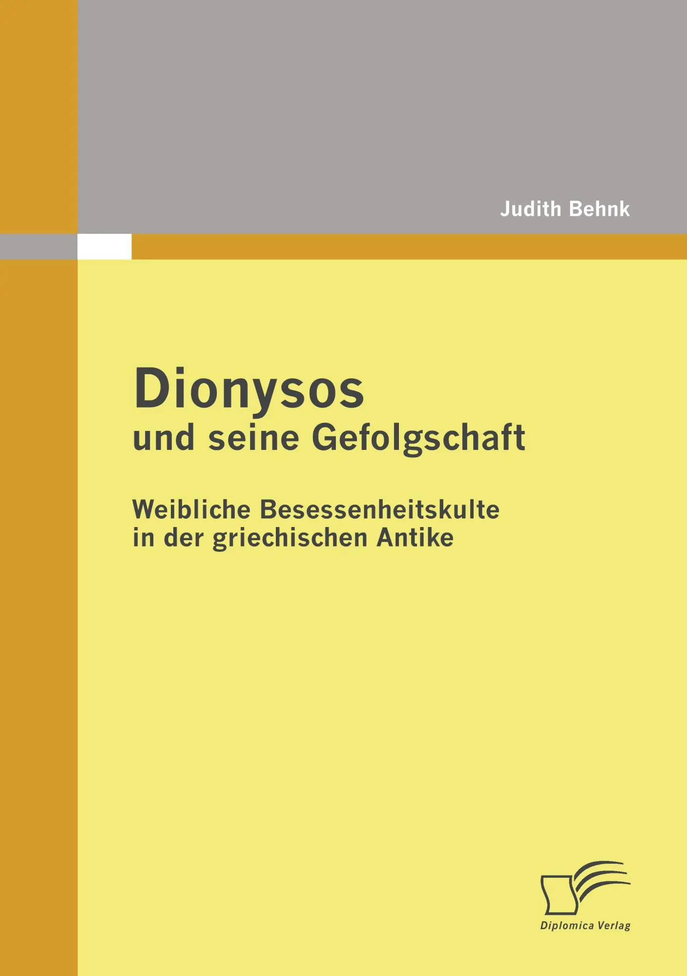 Cover: 9783836679299 | Dionysos und seine Gefolgschaft: Weibliche Besessenheitskulte in...