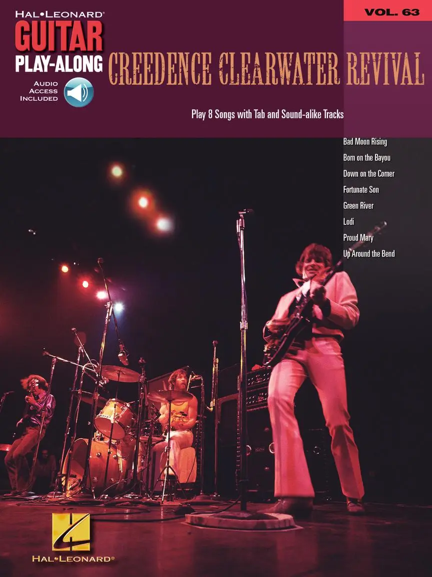 Cover: 884088089399 | Creedence Clearwater Revival | Guitar Play-Along Volume 63 | 2007