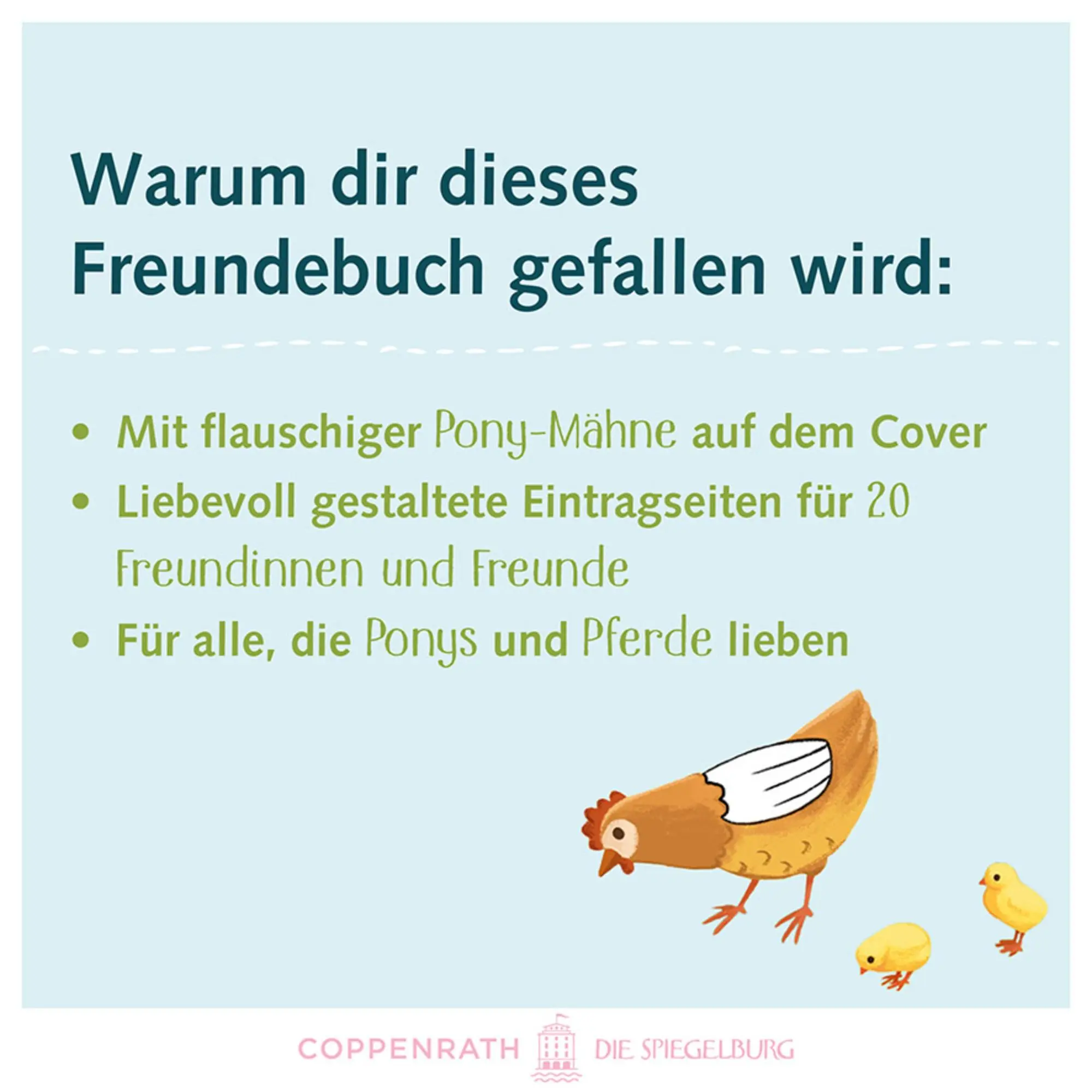 Bild: 4050003959399 | Freundebuch - Meine Kindergarten-Freunde | mit Ponymähne | Teichmann