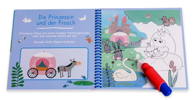 Bild: 9783401719399 | Ausmalen mit dem magischen Pinsel. Dinosaurier | Sandra Meyer | Buch