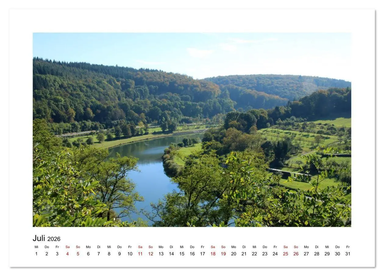 Bild: 9783457879399 | Zauberhafte Landschaften im Odenwald (Wandkalender 2026 DIN A4...
