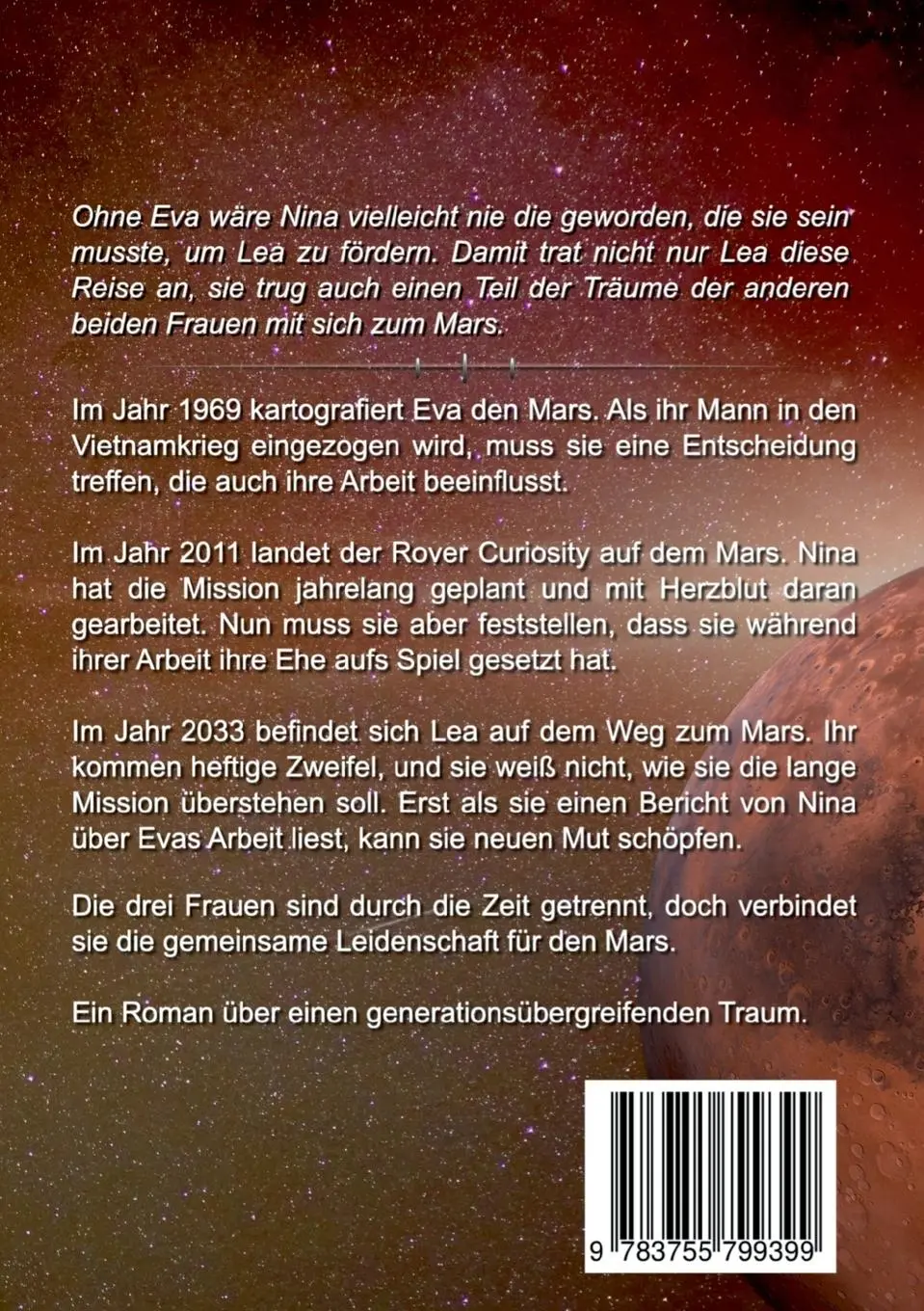 Rückseite: 9783755799399 | Träume in Rot | Sonja Bethke-Jehle | Taschenbuch | 312 S. | Deutsch