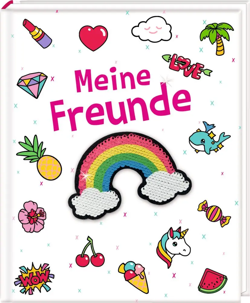 Cover: 4050003949499 | Freundebuch - Funny Patches - Meine Freunde | Felix Möller | Buch