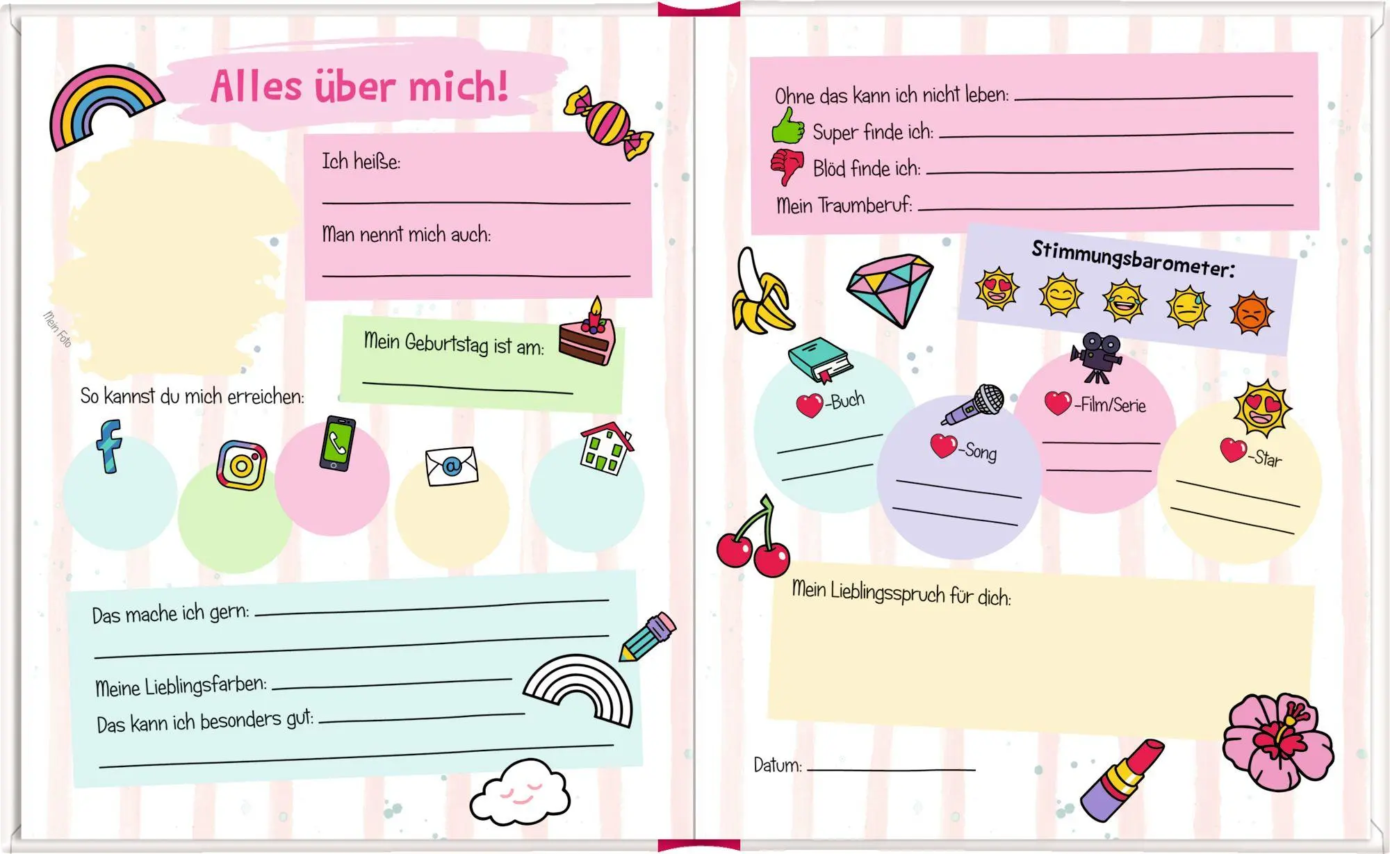 Bild: 4050003949499 | Freundebuch - Funny Patches - Meine Freunde | Felix Möller | Buch