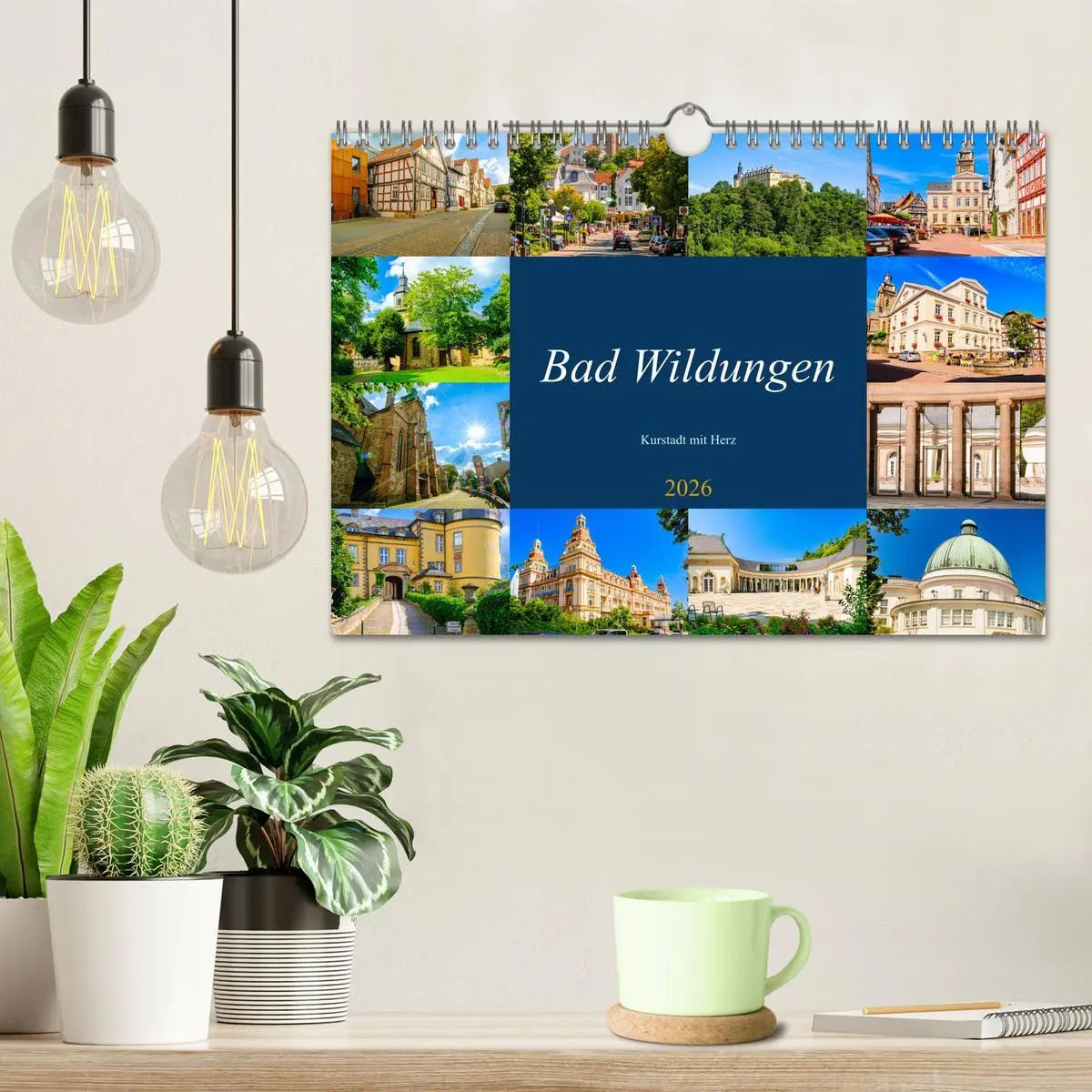 Bild: 9783457869499 | Bad Wildungen, Kurstadt mit Herz (Wandkalender 2026 DIN A4 quer),...