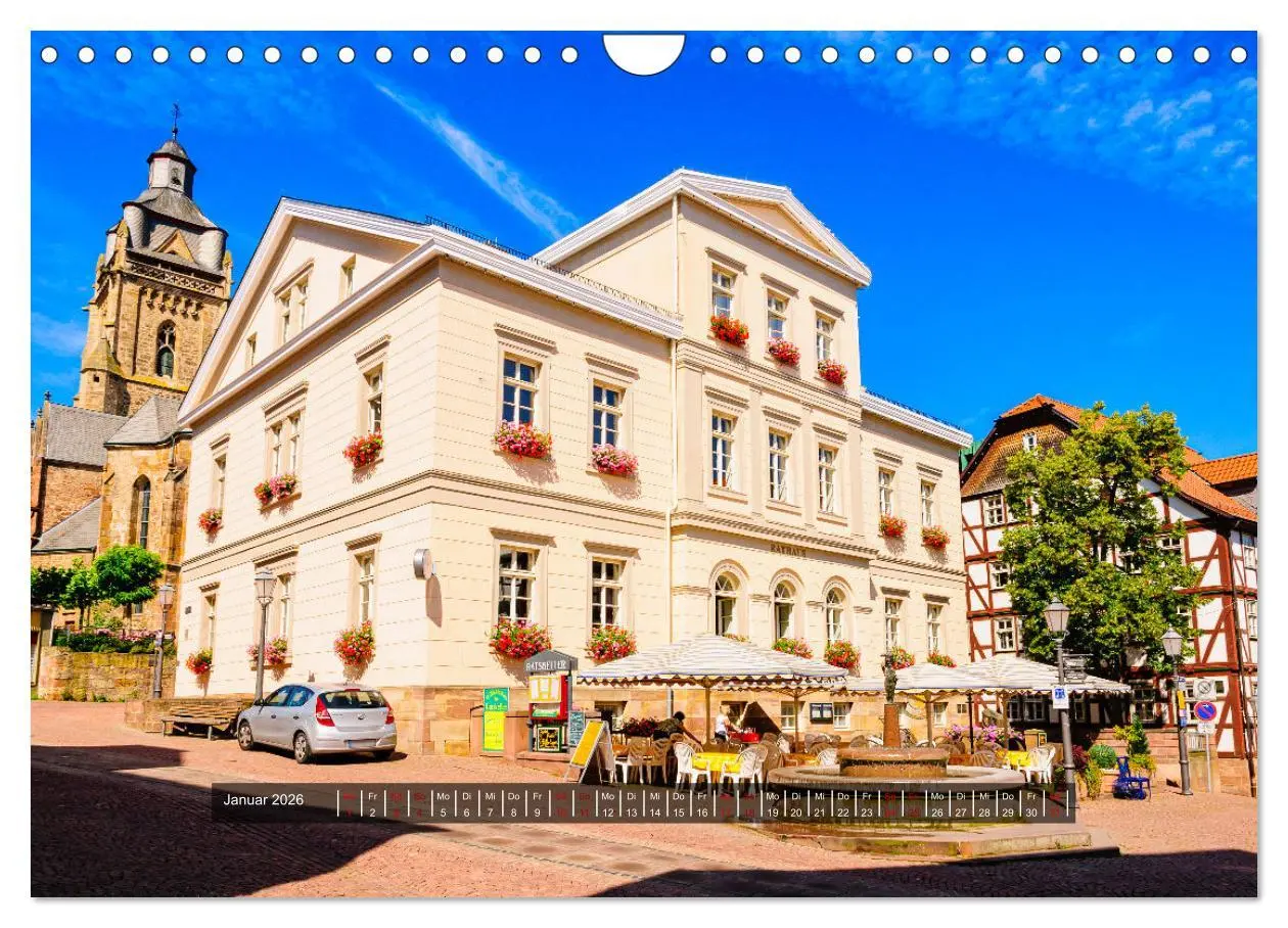 Bild: 9783457869499 | Bad Wildungen, Kurstadt mit Herz (Wandkalender 2026 DIN A4 quer),...