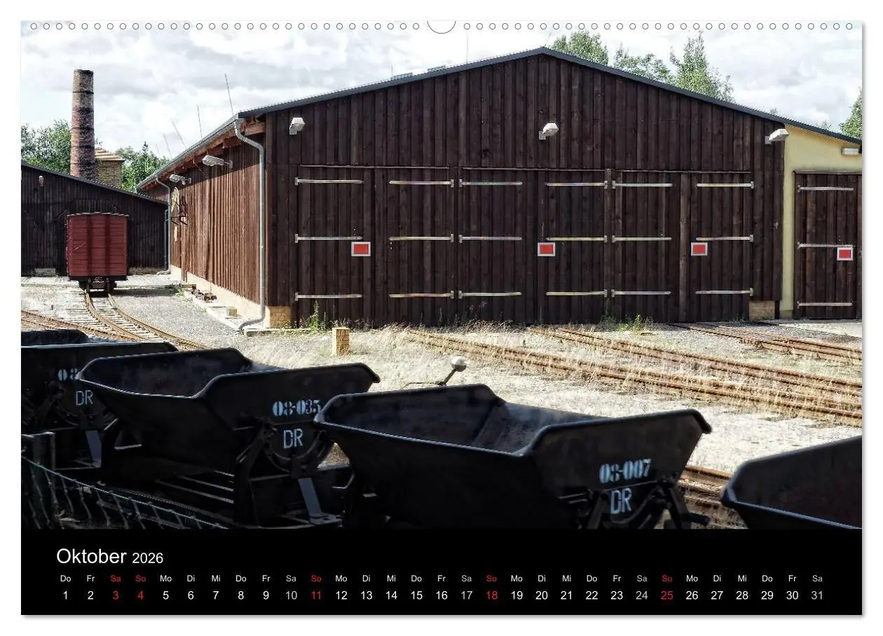 Bild: 9783516029499 | Waldeisenbahn Bad Muskau (hochwertiger Premium Wandkalender 2026...