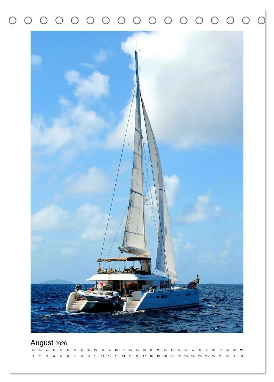 Bild: 9783516339499 | Segeln - auf Kurs (Tischkalender 2026 DIN A5 hoch), CALVENDO...