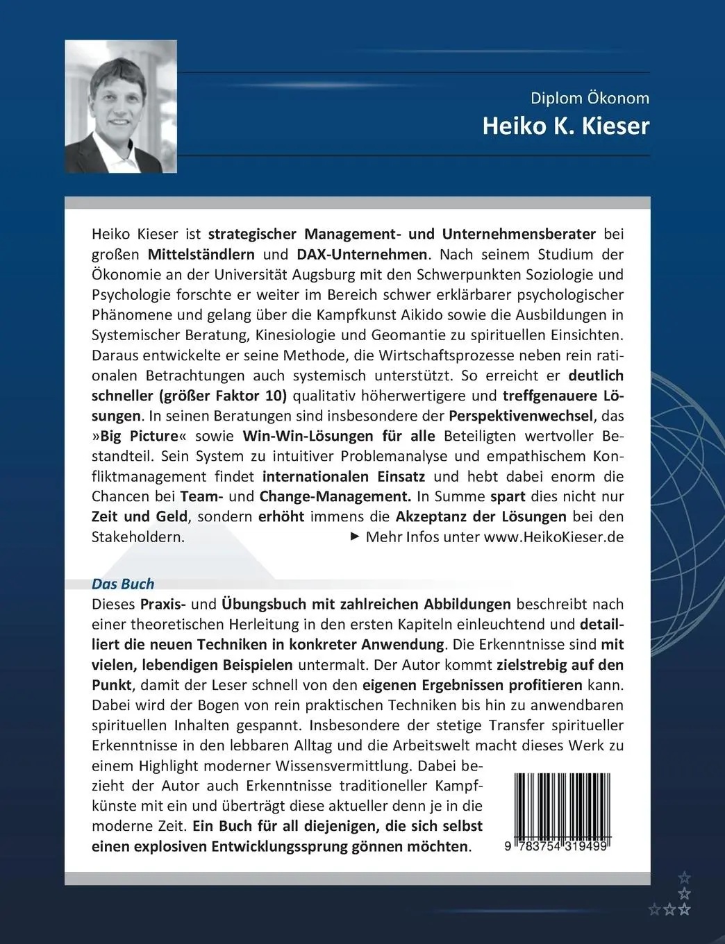 Rückseite: 9783754319499 | Überschall-Management | Heiko Kieser | Taschenbuch | Paperback | 2022