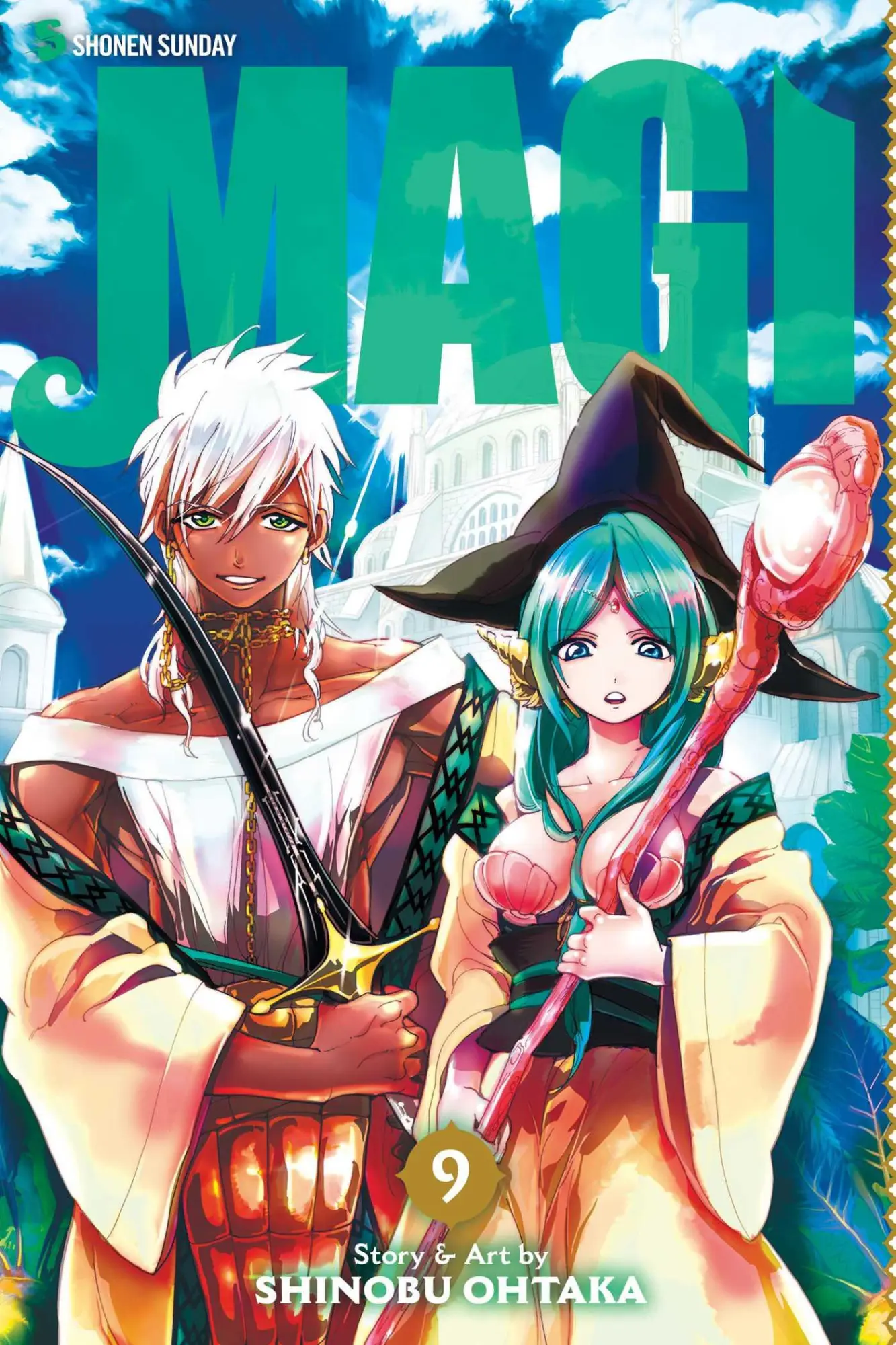 Cover: 9781421559599 | Magi: The Labyrinth of Magic, Vol. 9 | The Labyrinth of Magic | Ohtaka