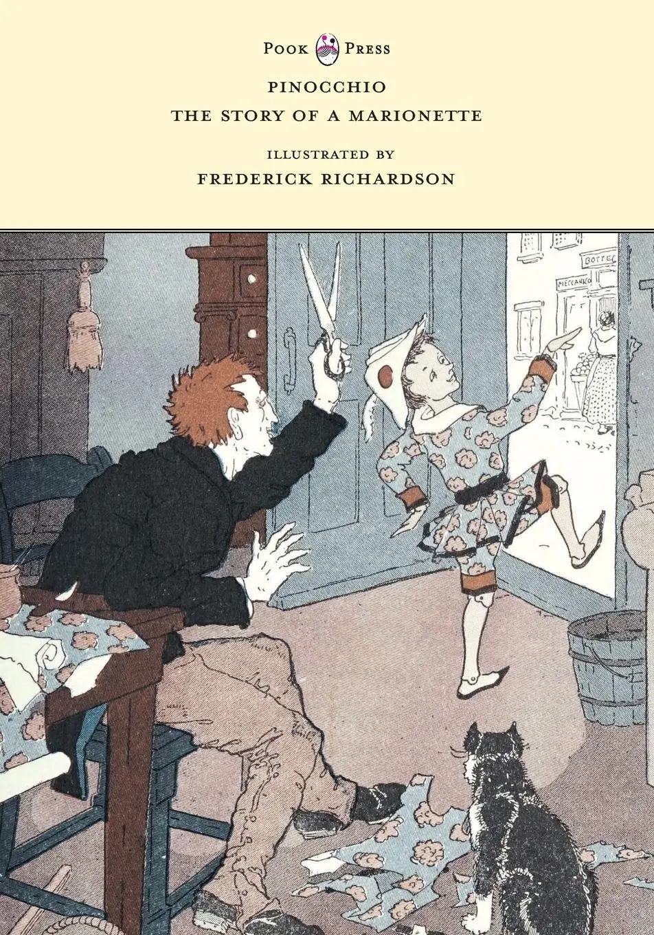 Cover: 9781528719599 | Pinocchio - The Story of a Marionette - Illustrated by Frederick...