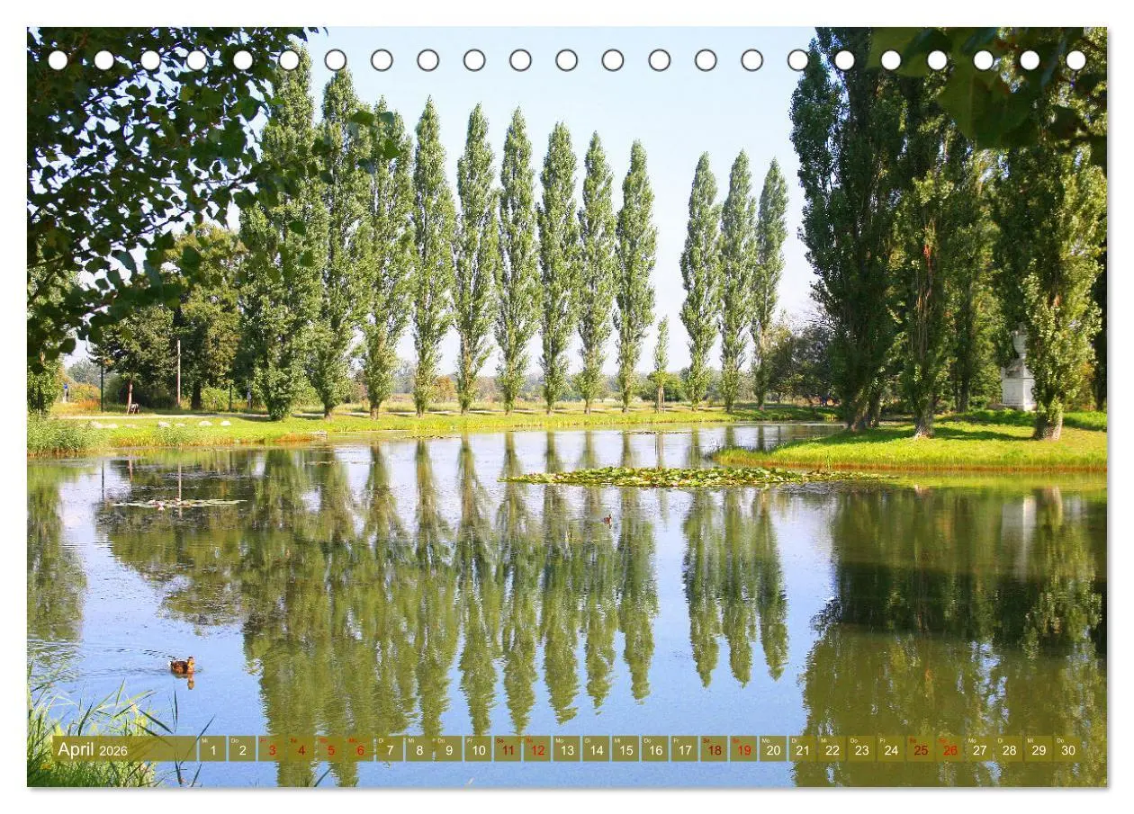 Bild: 9783457619599 | Im Wörlitzer Gartenreich (Tischkalender 2026 DIN A5 quer), CALVENDO...