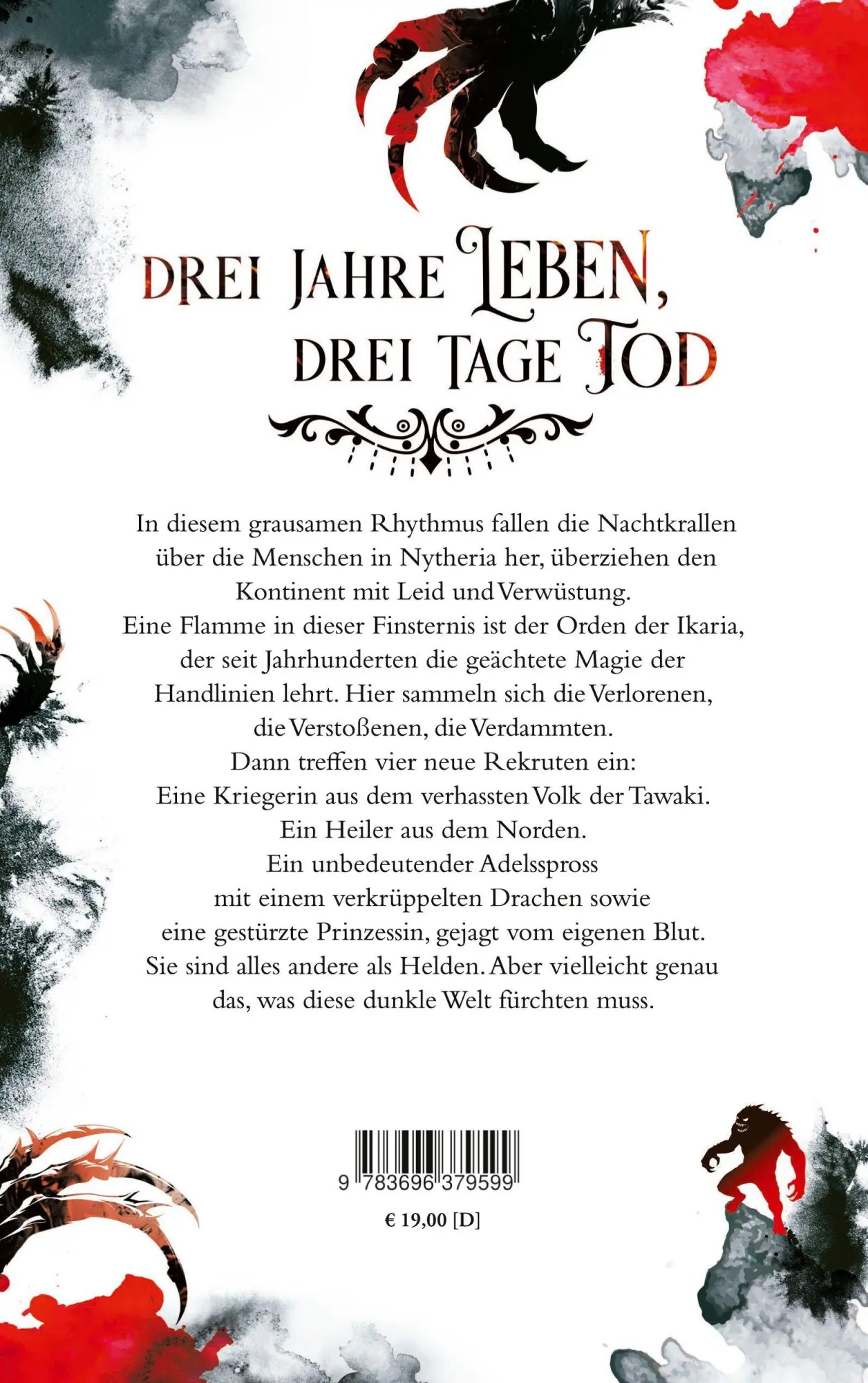 Rückseite: 9783696379599 | Nachtkrallen 1 | Der Orden der Ikaria | Mira Valentin (u. a.) | Buch