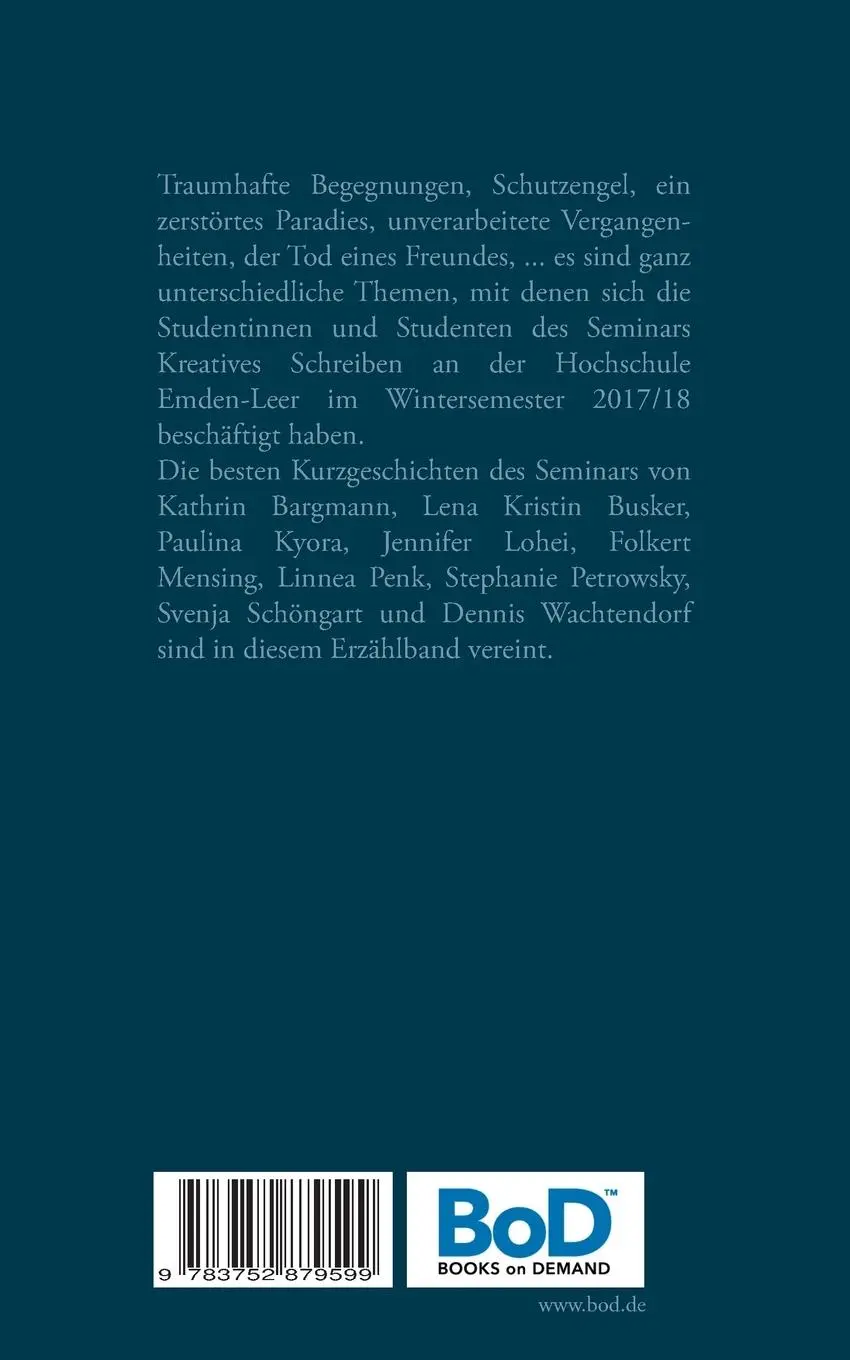 Rückseite: 9783752879599 | Nordisches Land | Erzählungen | Insa Segebade | Taschenbuch | 184 S.