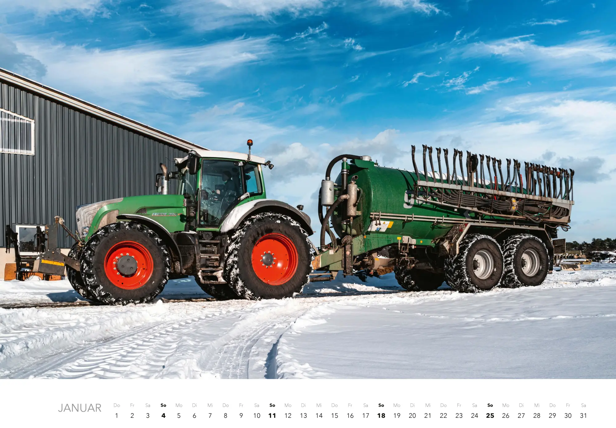 Bild: 9783966649599 | Faszination Landmaschinen Kalender 2026 | Johannes Reh | Kalender