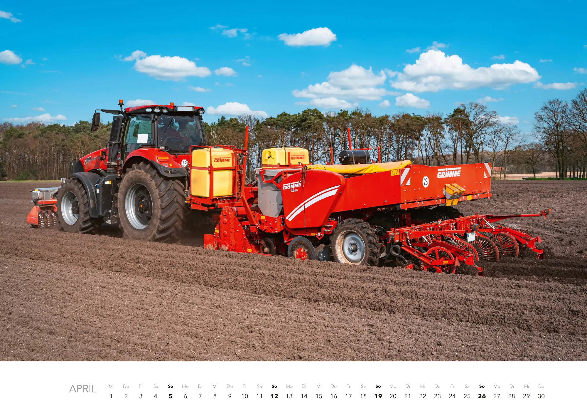 Bild: 9783966649599 | Faszination Landmaschinen Kalender 2026 | Johannes Reh | Kalender