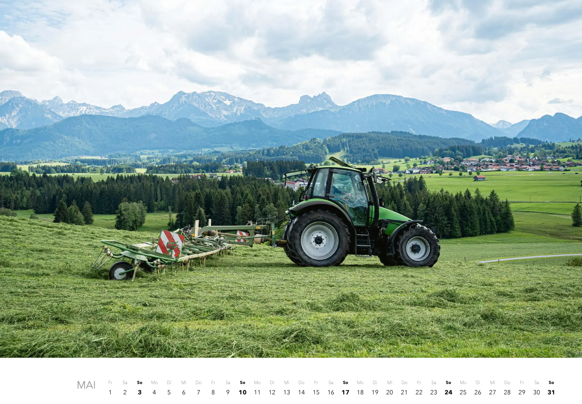 Bild: 9783966649599 | Faszination Landmaschinen Kalender 2026 | Johannes Reh | Kalender