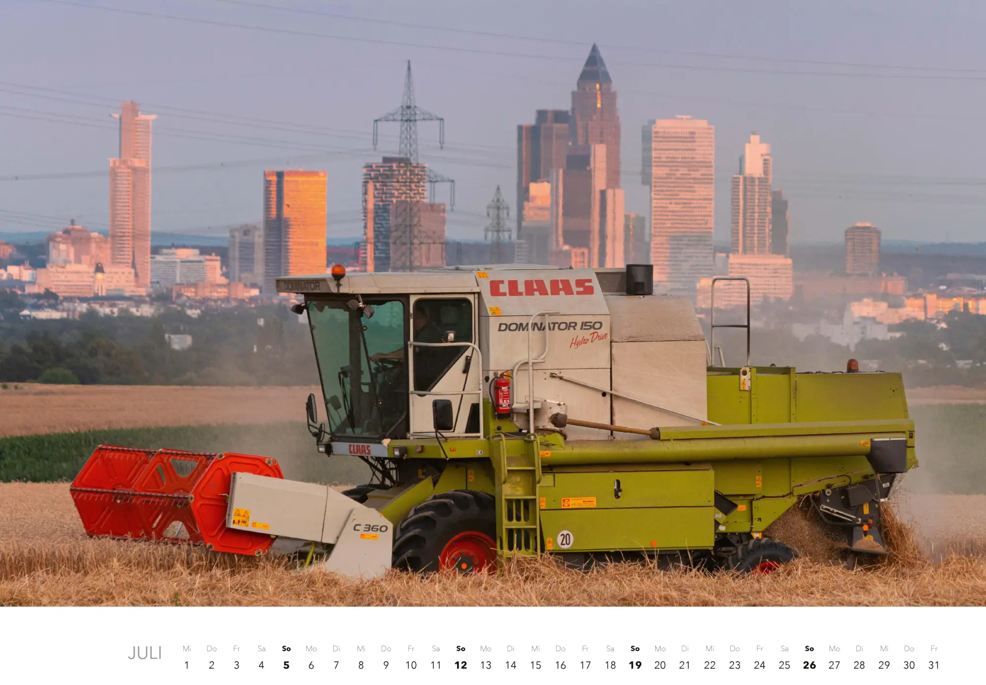 Bild: 9783966649599 | Faszination Landmaschinen Kalender 2026 | Johannes Reh | Kalender