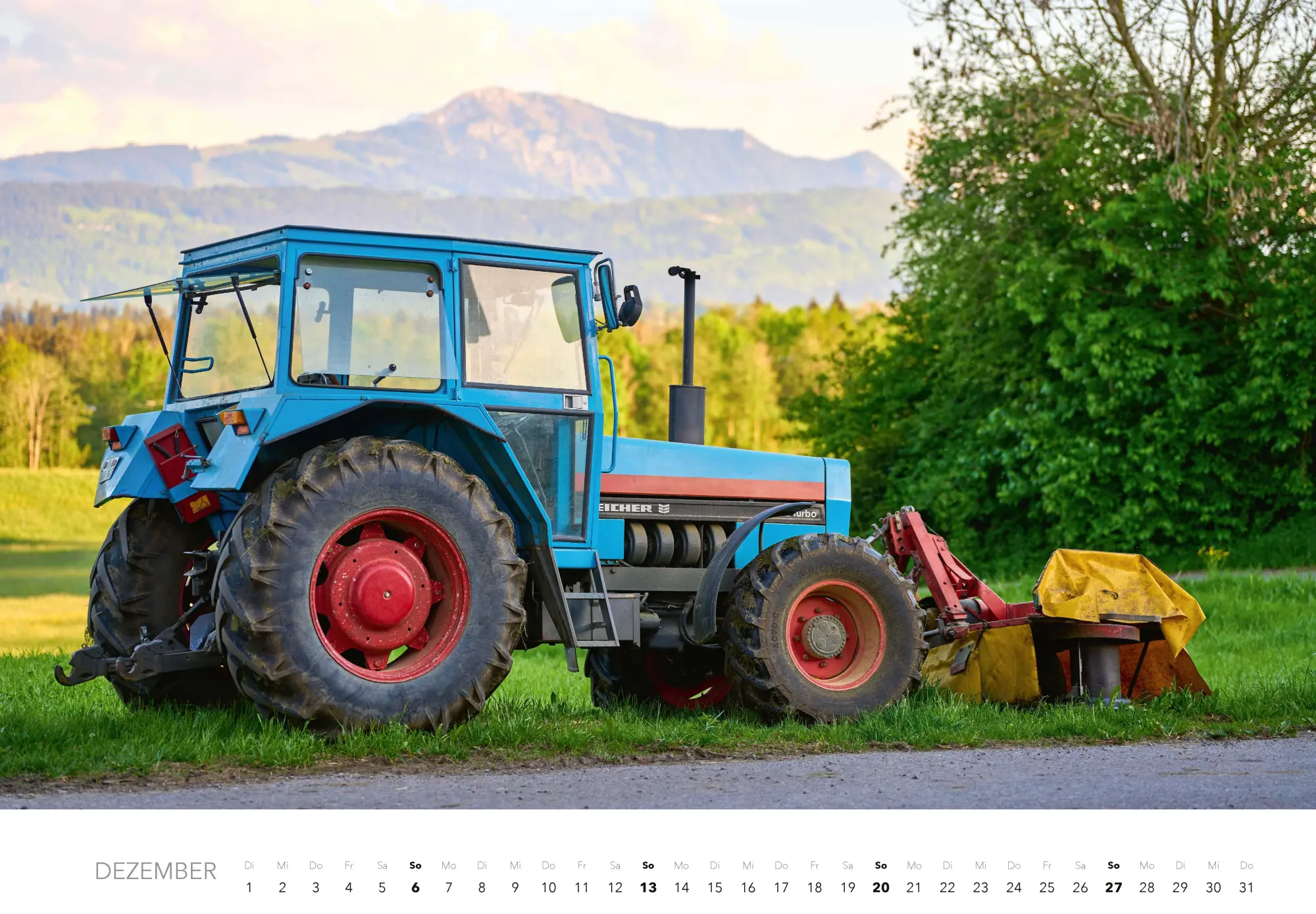 Bild: 9783966649599 | Faszination Landmaschinen Kalender 2026 | Johannes Reh | Kalender