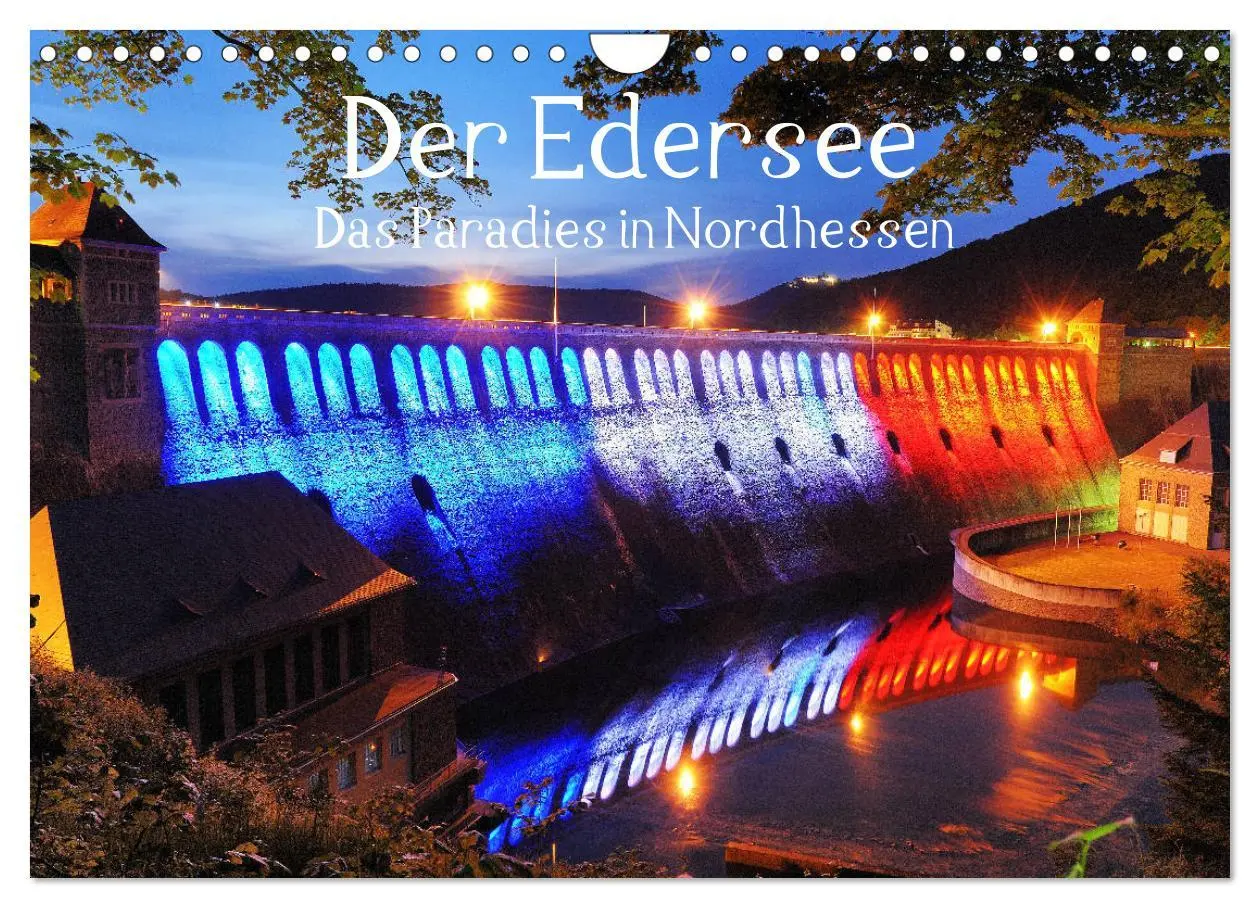 Cover: 9783457779699 | Der Edersee - Das Paradies in Nordhessen (Wandkalender 2026 DIN A4...