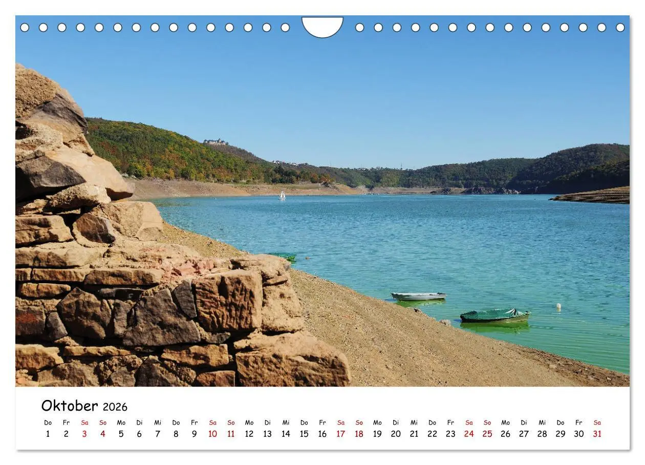 Bild: 9783457779699 | Der Edersee - Das Paradies in Nordhessen (Wandkalender 2026 DIN A4...