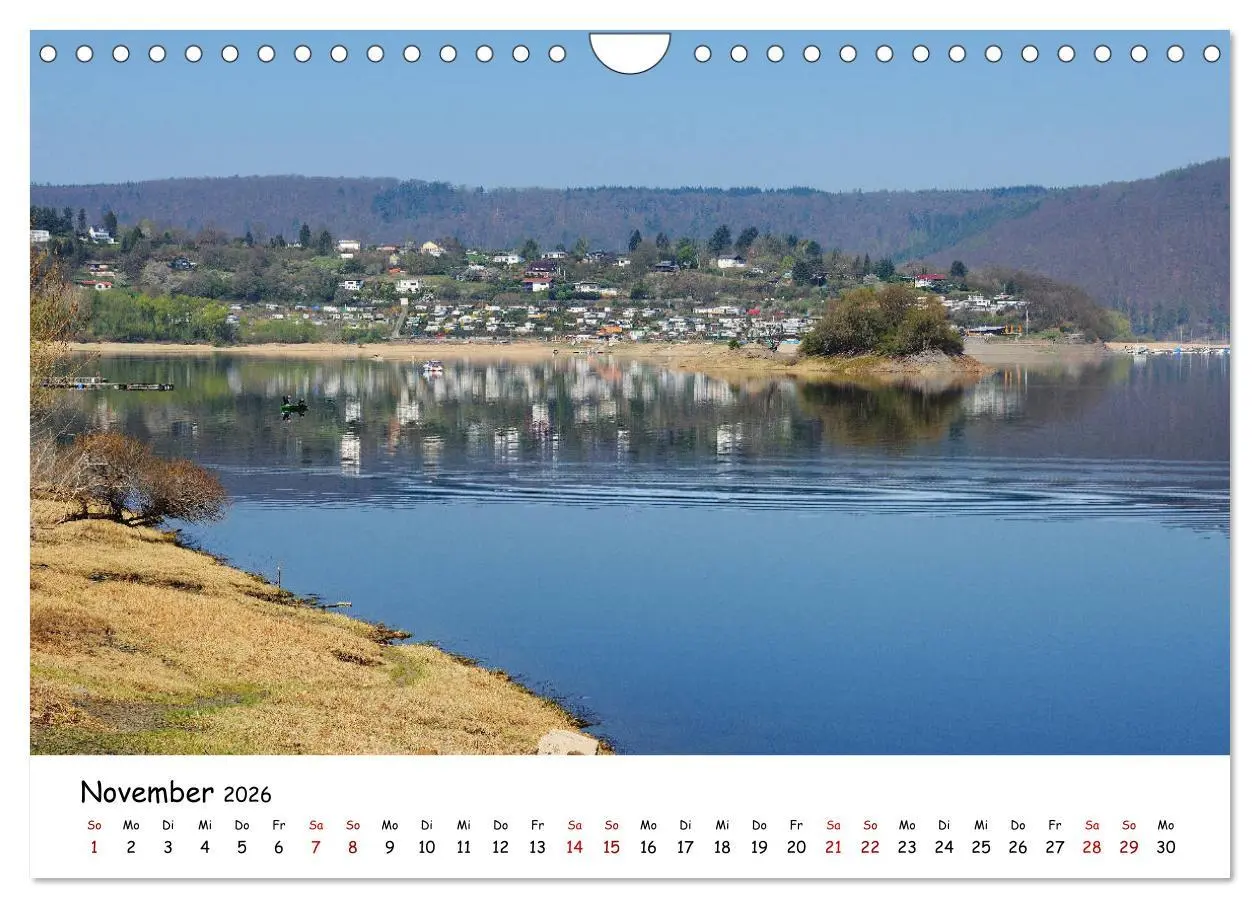 Bild: 9783457779699 | Der Edersee - Das Paradies in Nordhessen (Wandkalender 2026 DIN A4...