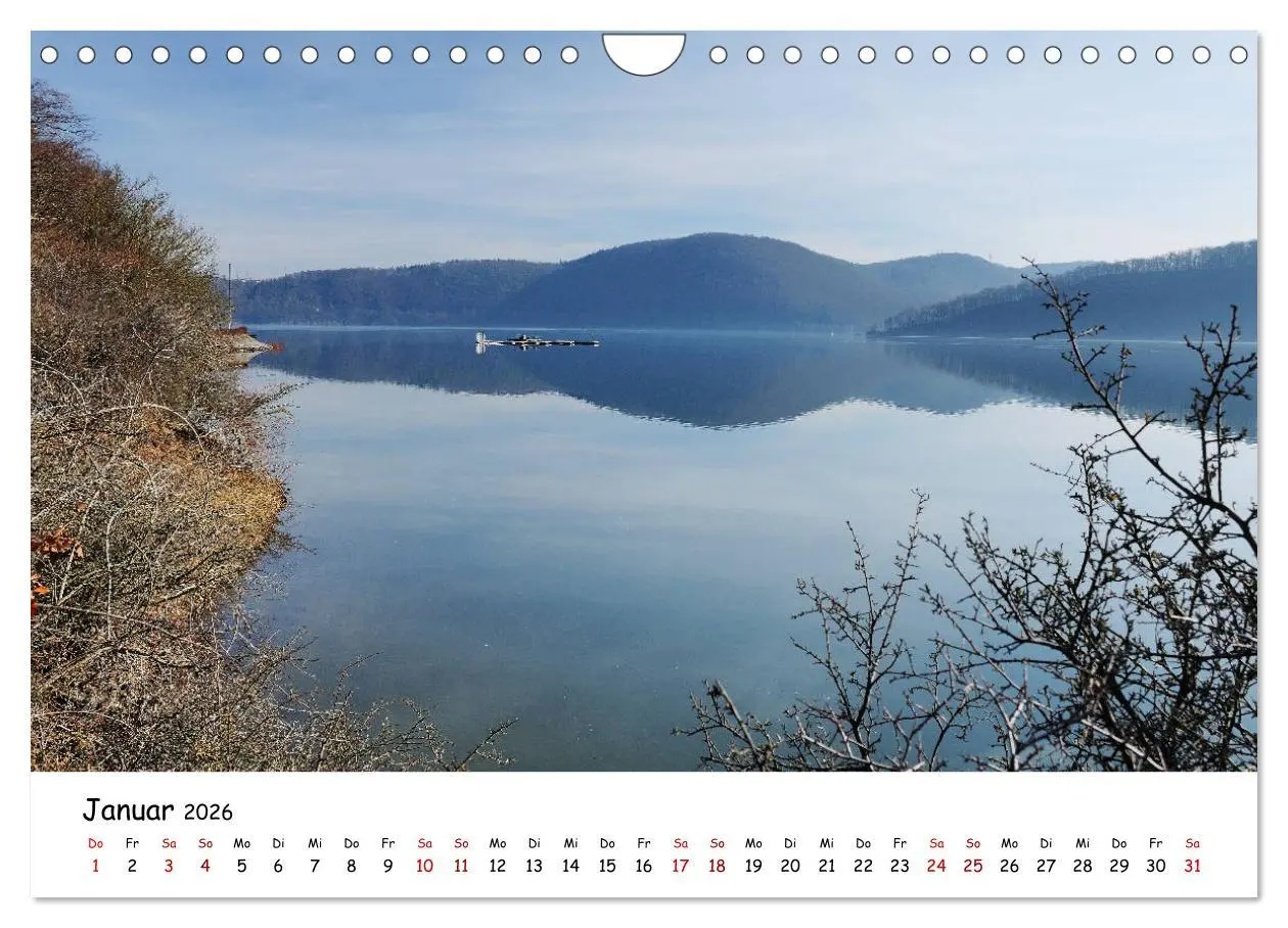Bild: 9783457779699 | Der Edersee - Das Paradies in Nordhessen (Wandkalender 2026 DIN A4...
