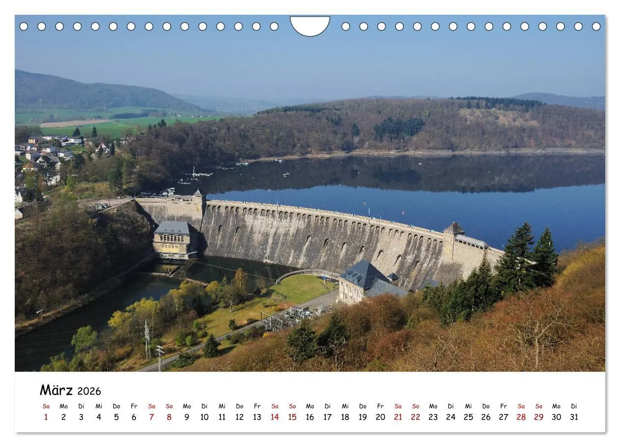 Bild: 9783457779699 | Der Edersee - Das Paradies in Nordhessen (Wandkalender 2026 DIN A4...
