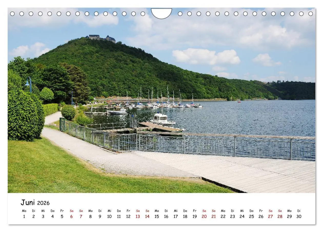 Bild: 9783457779699 | Der Edersee - Das Paradies in Nordhessen (Wandkalender 2026 DIN A4...