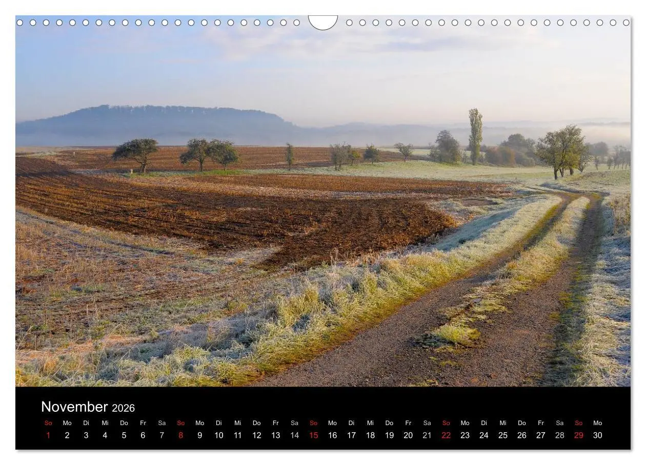 Bild: 9783516179699 | Wege 2026 (Wandkalender 2026 DIN A3 quer), CALVENDO Monatskalender