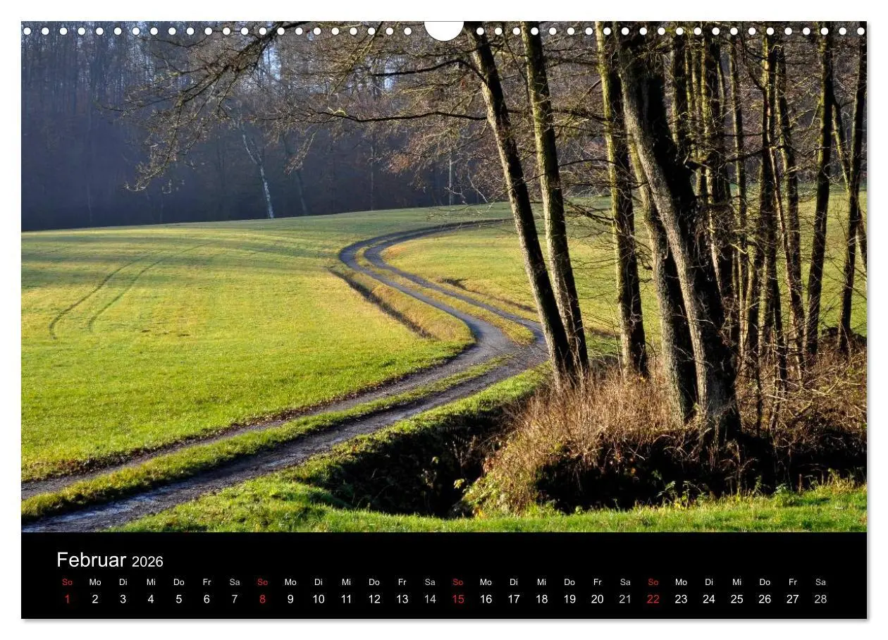 Bild: 9783516179699 | Wege 2026 (Wandkalender 2026 DIN A3 quer), CALVENDO Monatskalender
