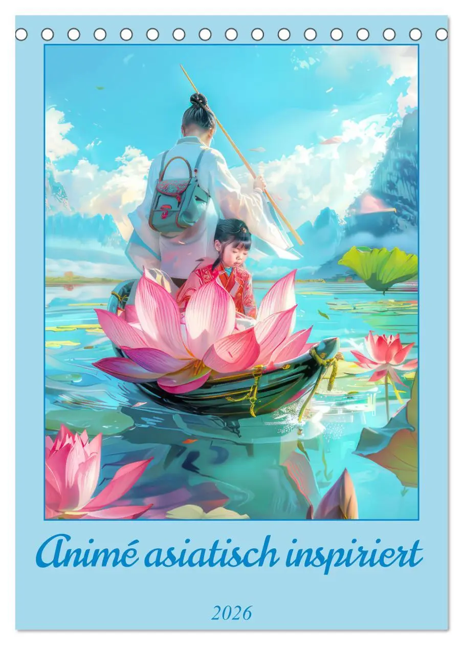 Cover: 9783516249699 | Animé asiatisch inspiriert (Tischkalender 2026 DIN A5 hoch),...