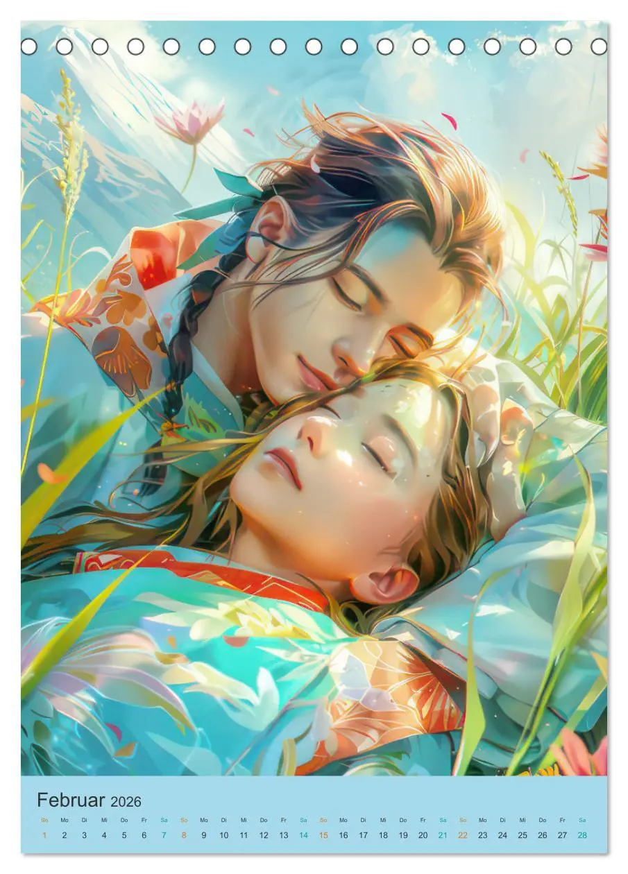 Bild: 9783516249699 | Animé asiatisch inspiriert (Tischkalender 2026 DIN A5 hoch),...