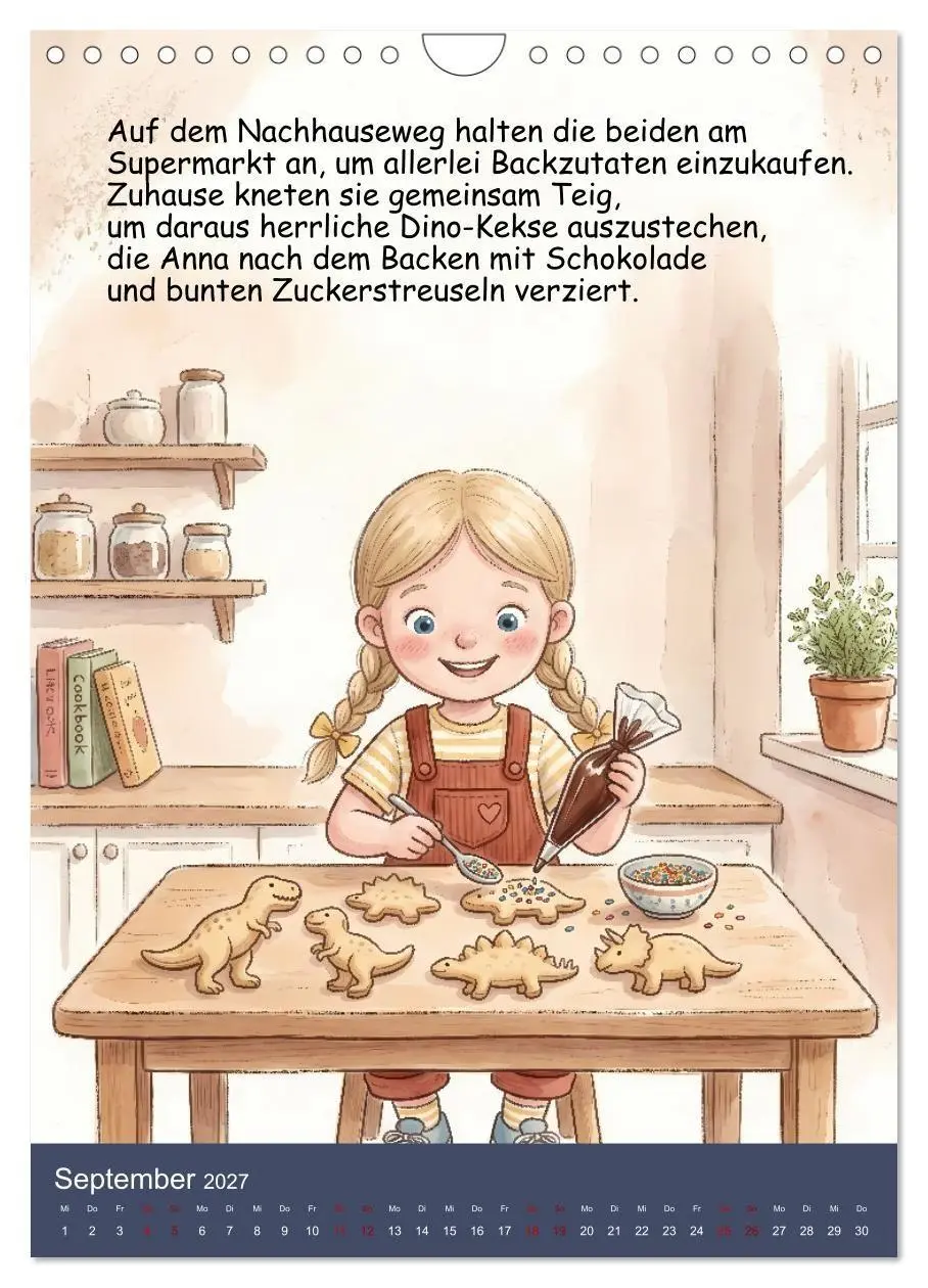 Bild: 9783516799699 | Sebastian - der nicht teilen wollte (Wandkalender 2027 DIN A4...
