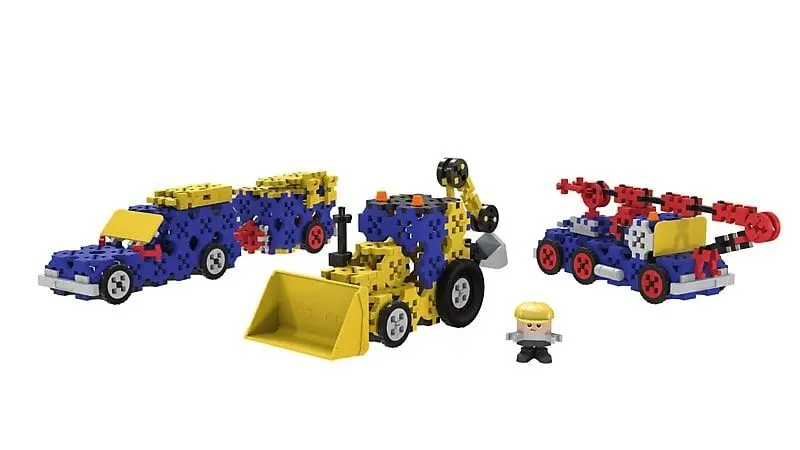 Bild: 5900511619799 | CONNECT L - Baufahrzeuge 236 Teile + Anleitung | Plastic | 61979