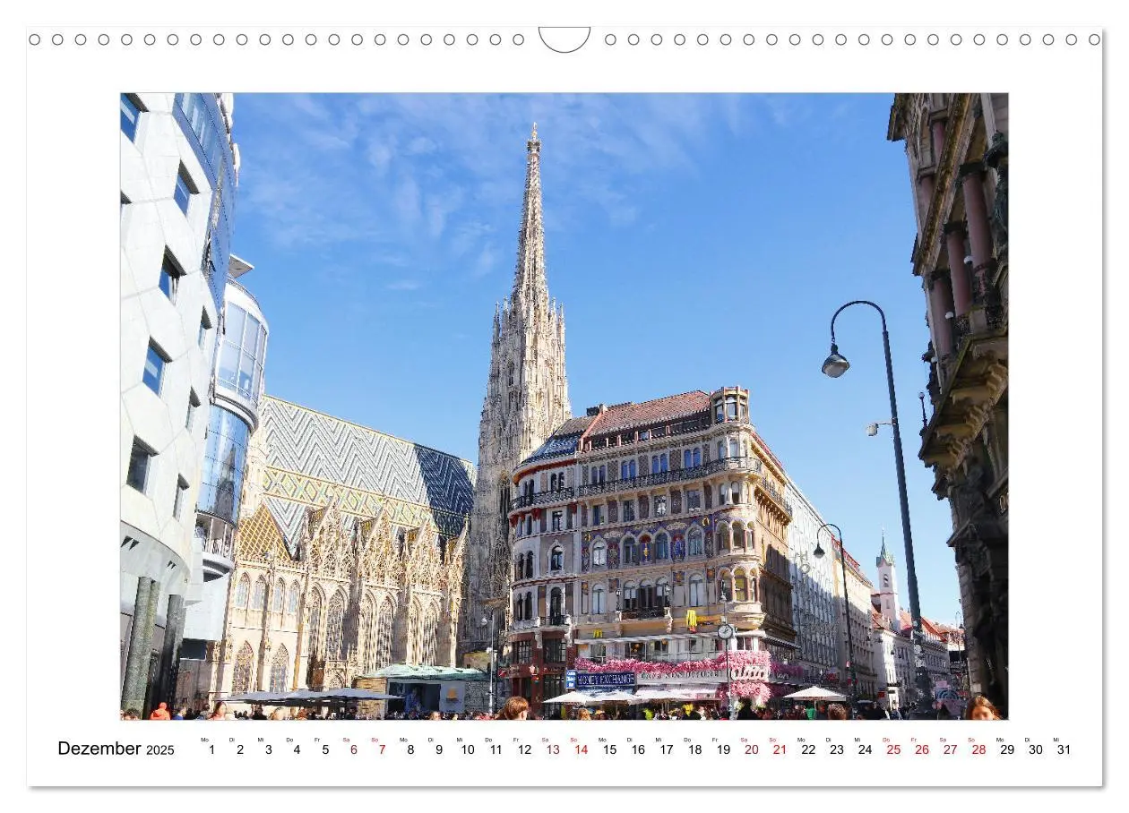 Bild: 9783457219799 | Bezauberndes Wien (Wandkalender 2025 DIN A3 quer), CALVENDO...