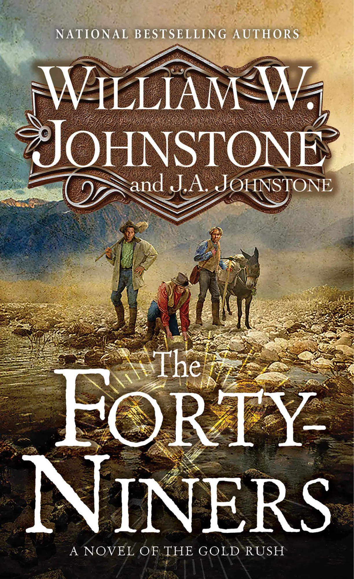 Cover: 9780786049899 | The Forty-Niners | A Novel of the Gold Rush | Johnstone (u. a.) | Buch