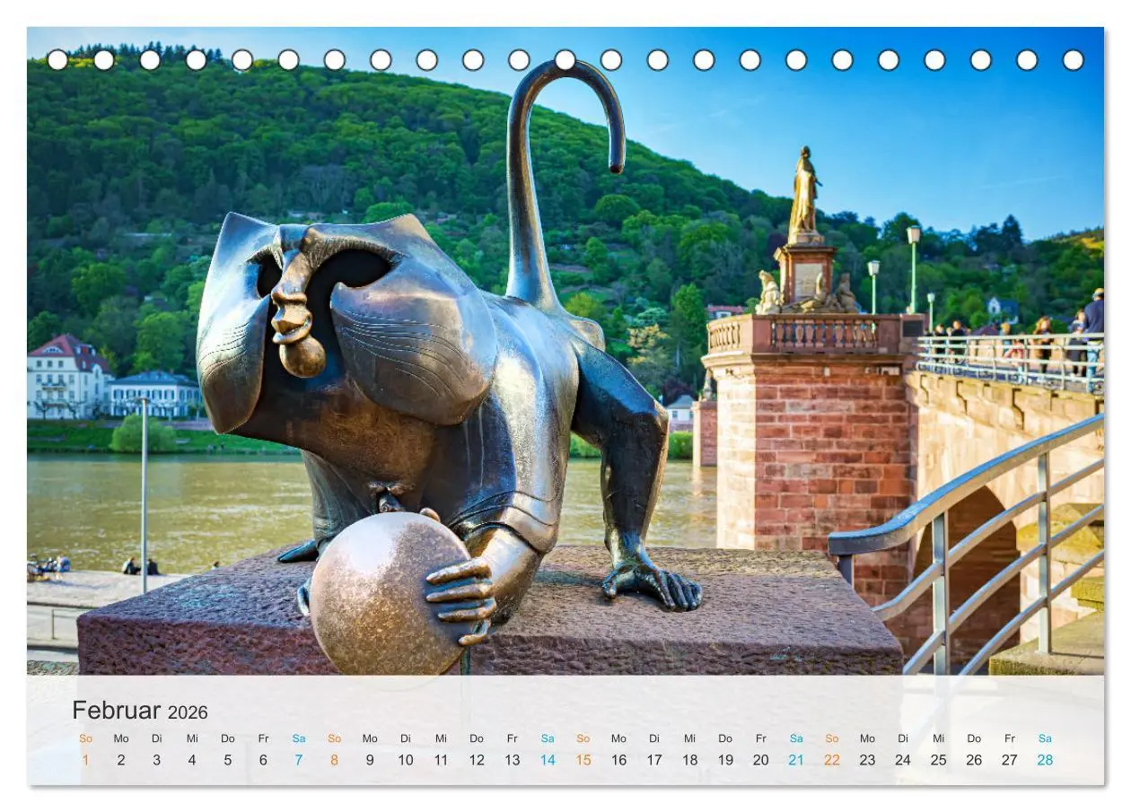 Bild: 9783457519899 | Heidelberg - Stadt der Romantik (Tischkalender 2026 DIN A5 quer),...