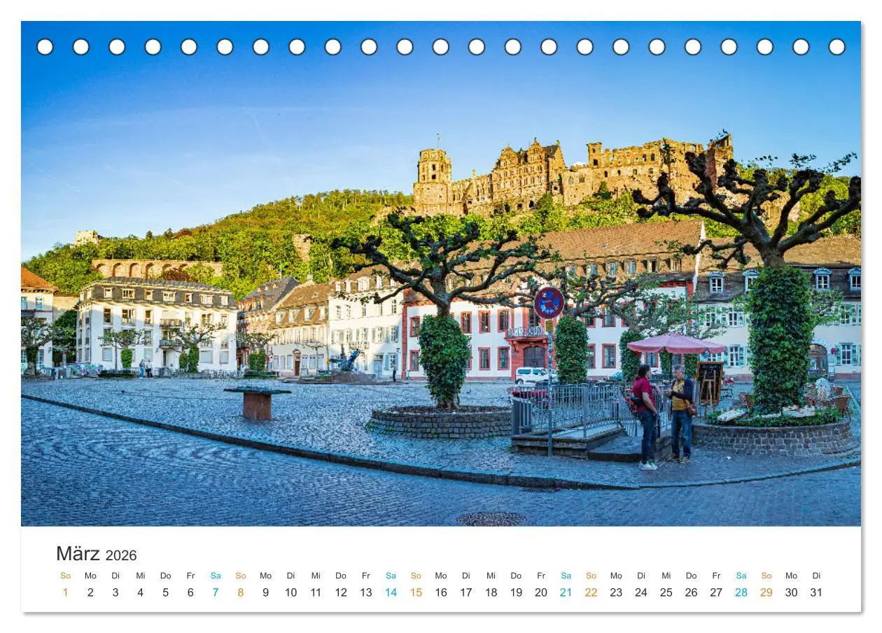 Bild: 9783457519899 | Heidelberg - Stadt der Romantik (Tischkalender 2026 DIN A5 quer),...