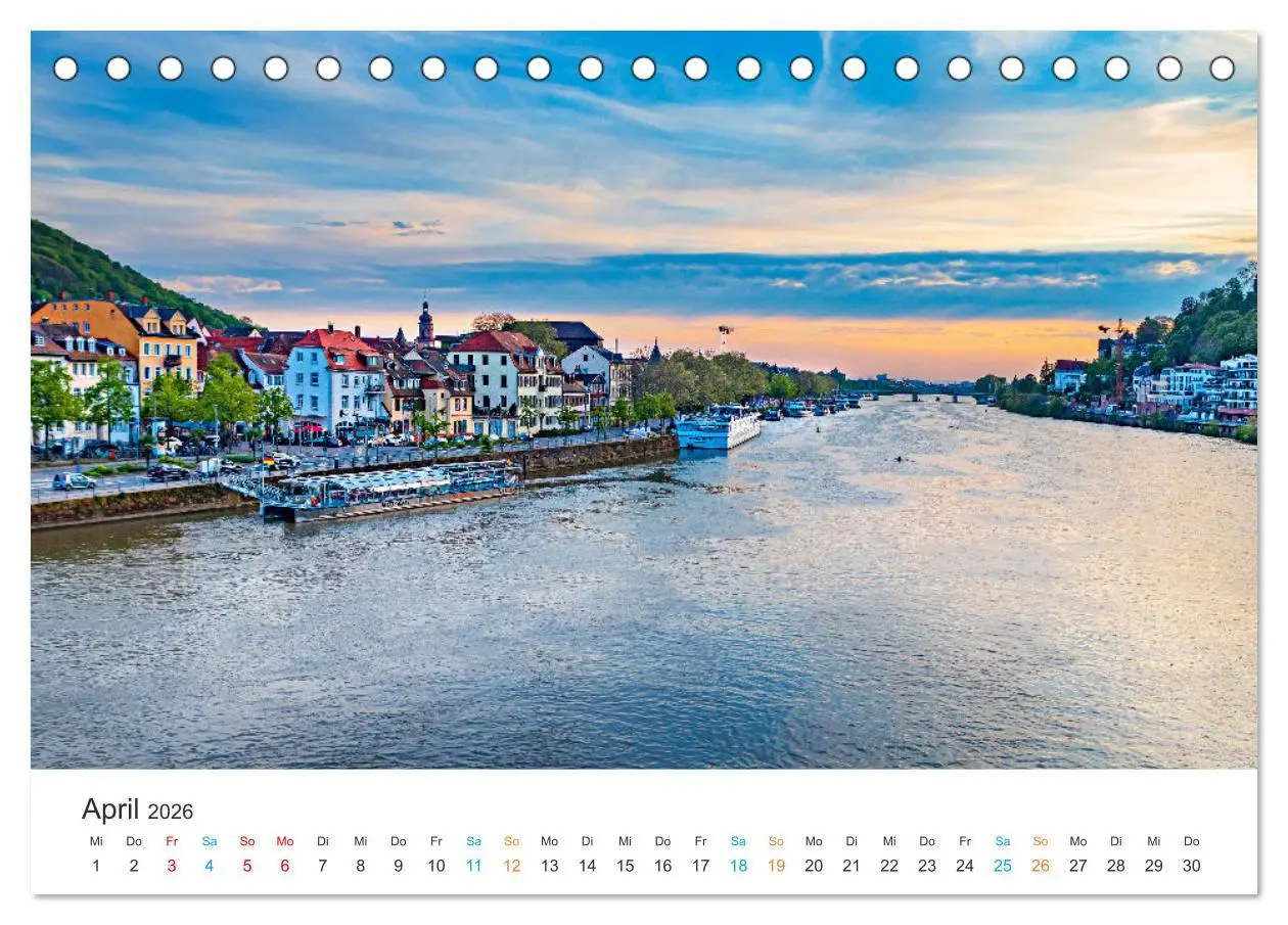 Bild: 9783457519899 | Heidelberg - Stadt der Romantik (Tischkalender 2026 DIN A5 quer),...