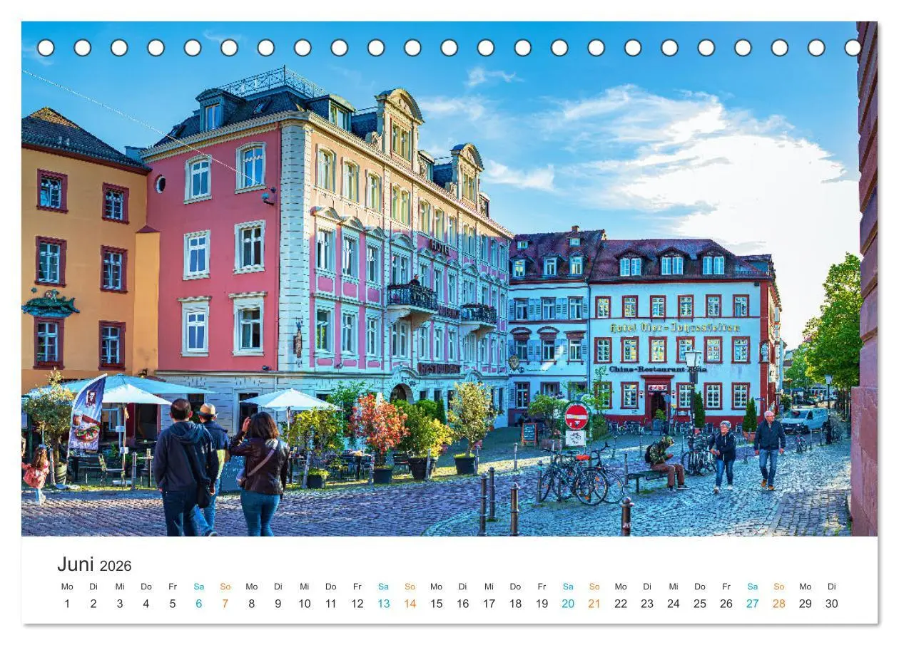 Bild: 9783457519899 | Heidelberg - Stadt der Romantik (Tischkalender 2026 DIN A5 quer),...