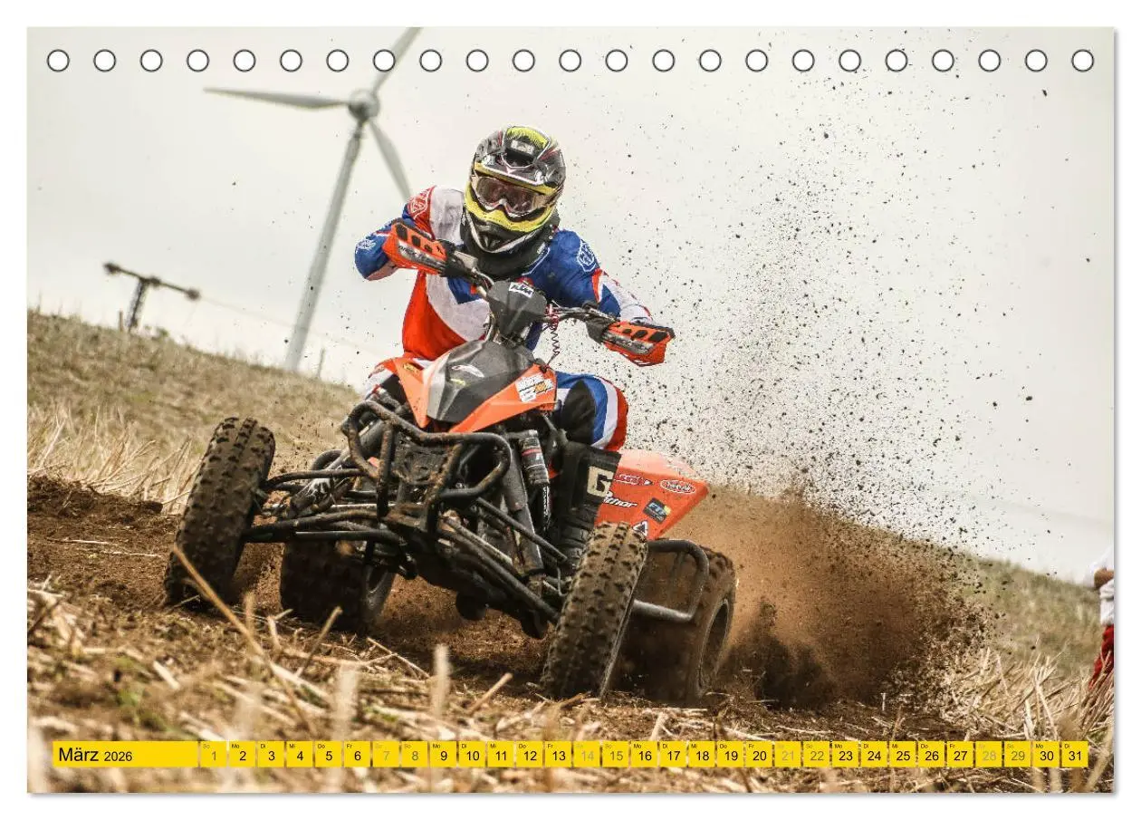 Bild: 9783457689899 | Quad`s action auf vier rädern (Tischkalender 2026 DIN A5 quer),...