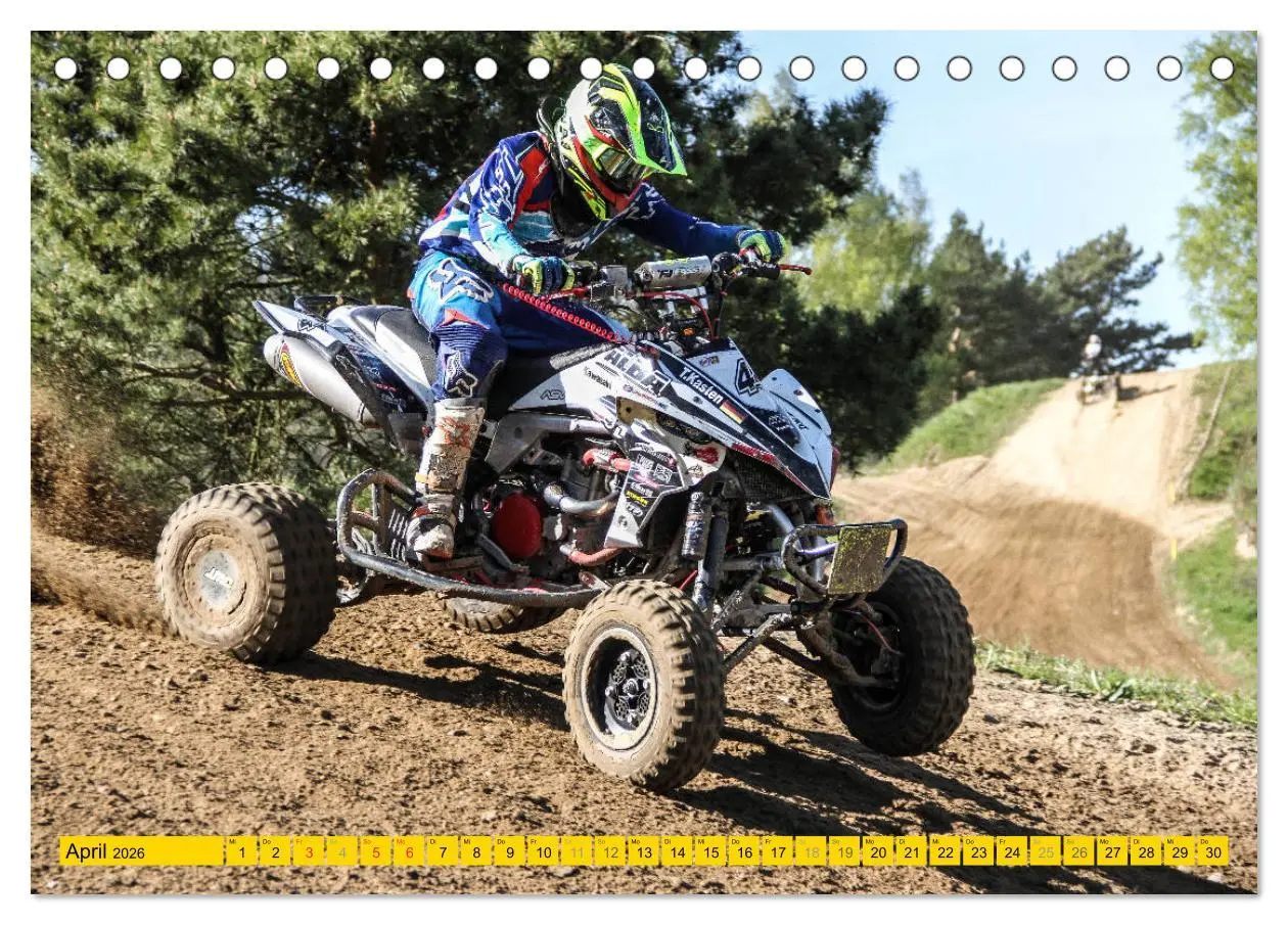 Bild: 9783457689899 | Quad`s action auf vier rädern (Tischkalender 2026 DIN A5 quer),...