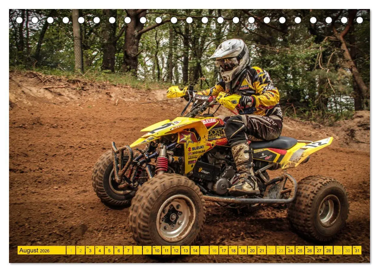 Bild: 9783457689899 | Quad`s action auf vier rädern (Tischkalender 2026 DIN A5 quer),...