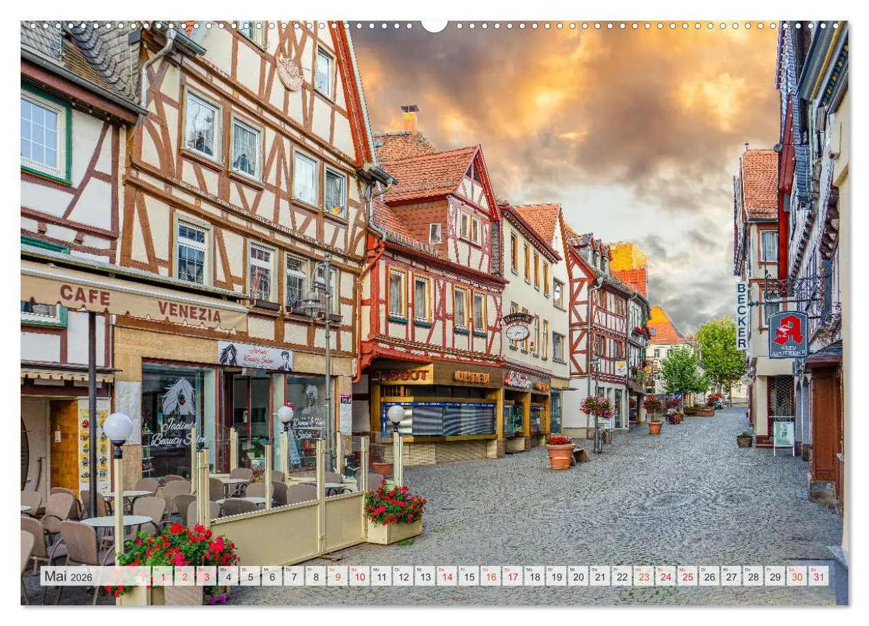 Bild: 9783457759899 | Butzbach Impressionen (Wandkalender 2026 DIN A2 quer), CALVENDO...