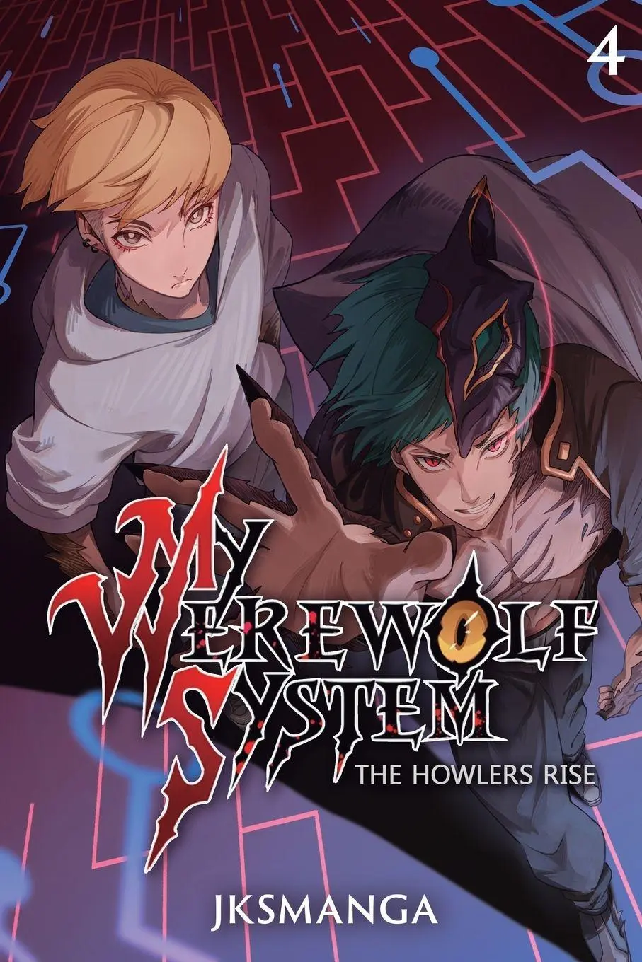 Cover: 9781039479999 | The Howlers Rise | A LitRPG Progression Fantasy | Jksmanga | Buch